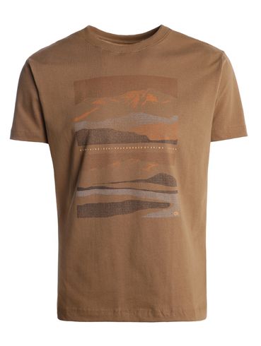 Camiseta Manga Curta Masculina MARROM