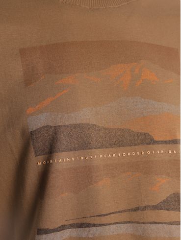 Camiseta Manga Curta Masculina MARROM