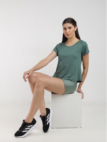Bermuda Cirrê Vels Feminina VERDE CLARO