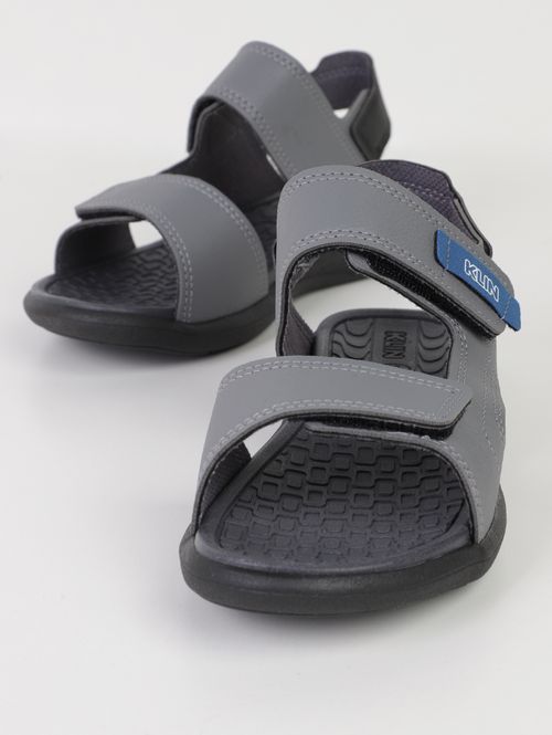Sandália Urban Klin Juvenil Para Menino - GRAFITE/PRETO