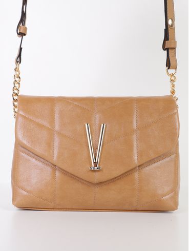 Bolsa Matelassê Transversal Vizzano Feminino CARAMELO