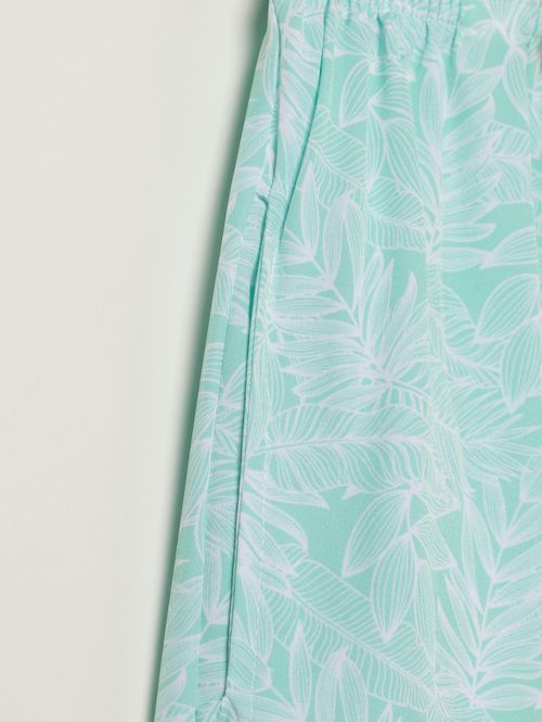 Bermuda Tactel Juvenil Para Menino - VERDE