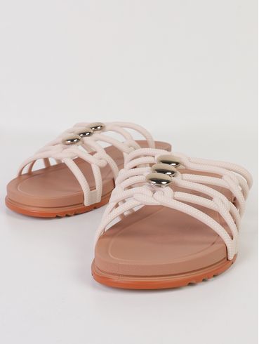 Rasteira Envolvente Grandha Feminina OFF WHITE/BEGE