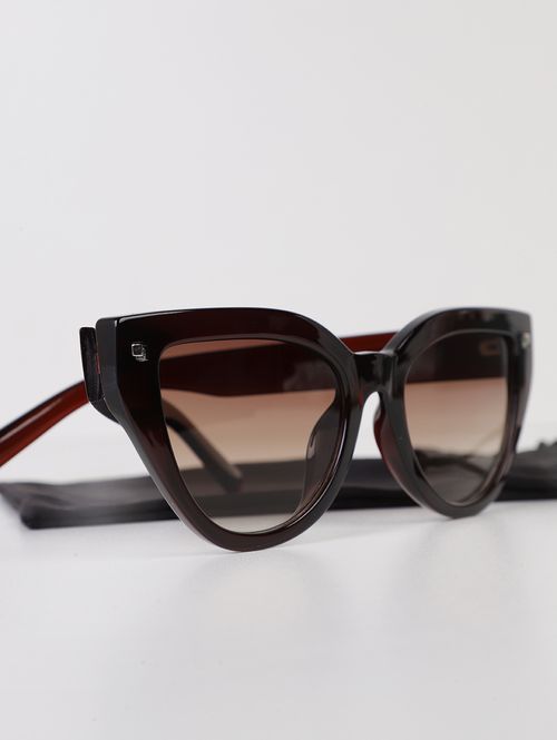 Óculos Gateado Feminino MARROM