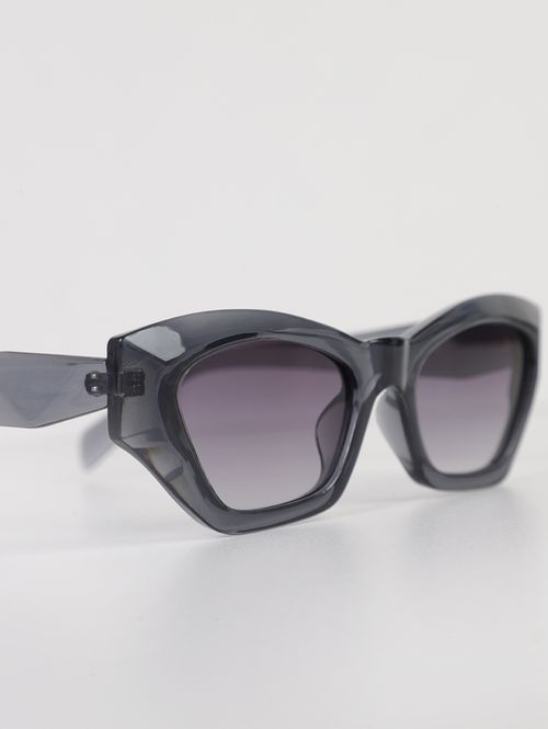 Óculos Geométrico Feminino CINZA
