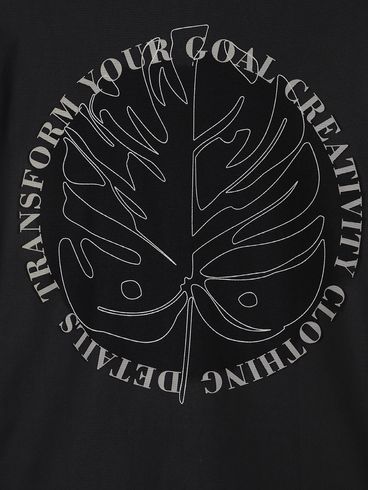 Camiseta Oversized Juvenil Para Menino - PRETO