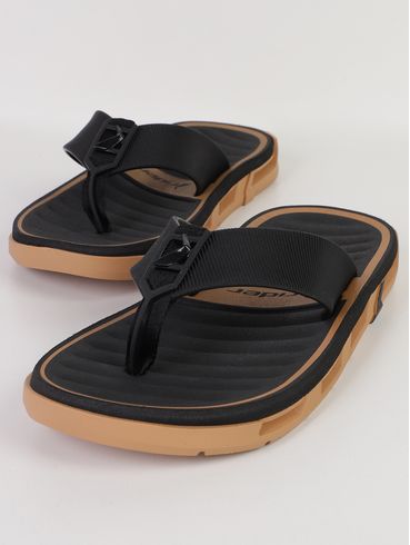 Chinelo Feat Rider Masculino BEGE/PRETO