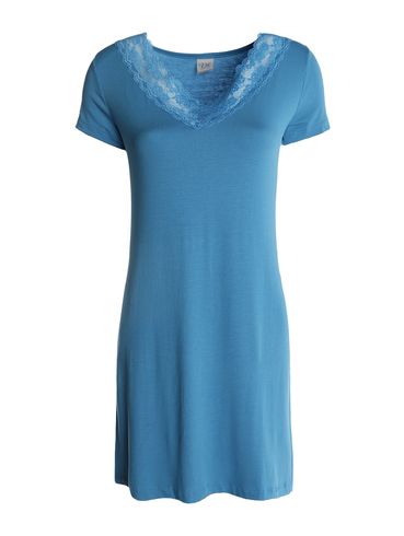Camisola Com Renda Feminina AZUL