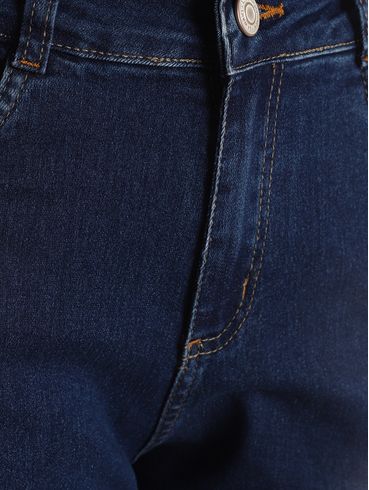 Bermuda Jeans Sawary Feminina AZUL