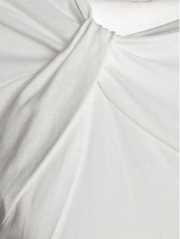 Blusa Com Torção Autentique Feminina OFF WHITE