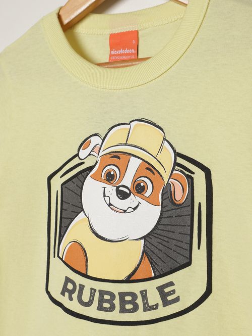 Conjunto Patrulha Canina Infantil Para Menino - AMARELO