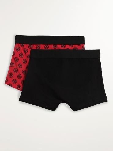 Kit Cuecas Spider Man Marvel Juvenil Para Menino - VERMELHO/PRETO