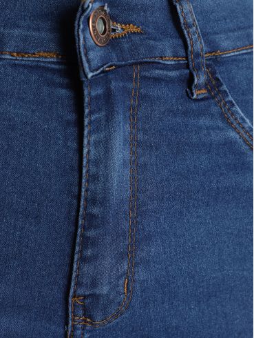 Short Jeans Pisom Feminino AZUL