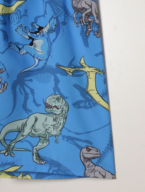 Conjunto Curto Microfibra Infantil Para Menino - MARINHO