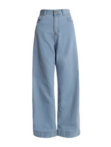 Calça Jeans Wide Leg Feminina AZUL