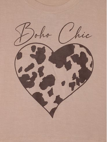 Blusa Viscolycra Juvenil Para Menina BEGE