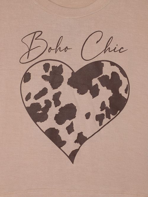 Blusa Viscolycra Juvenil Para Menina BEGE