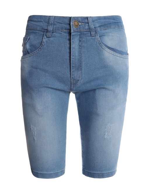 Bermuda Jeans Masculina AZUL