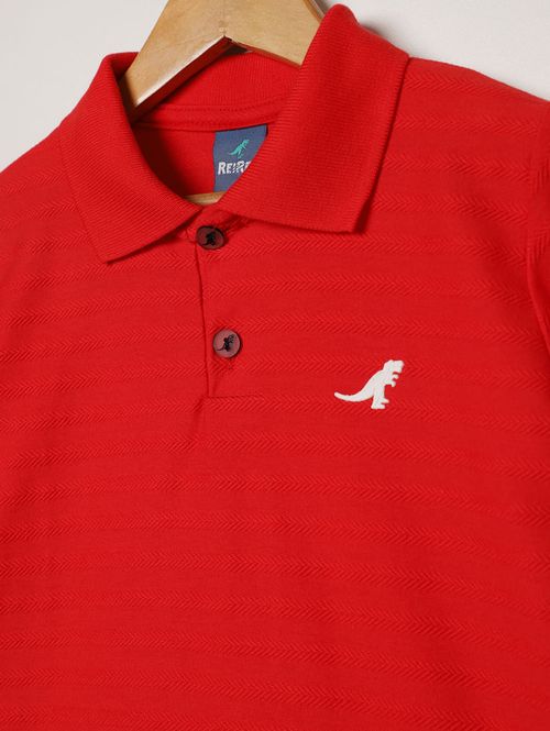 Conjunto Curto Infantil Para Menino - VERMELHO