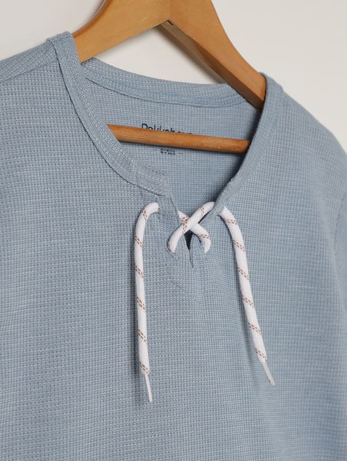 Camiseta Manga Curta Infantil Para Menino - AZUL