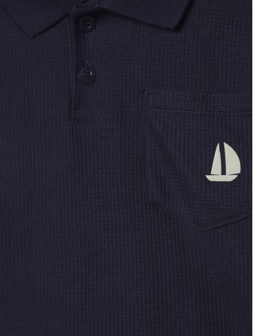 Conjunto Polo Infantil Para Menino - MARINHO