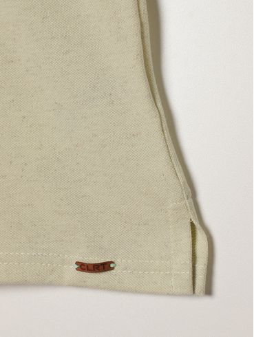 Polo Piqué Linho Infantil Para Menino - VERDE