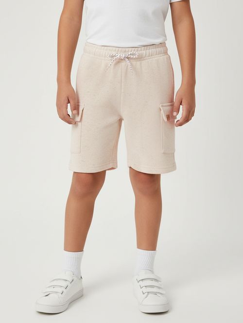 Bermuda Linho Cargo kid+ Infantil Para Menino- BEGE