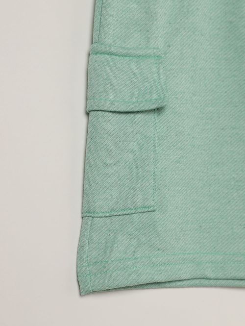 Bermuda Linho Cargo kid+ Infantil Para Menino- VERDE