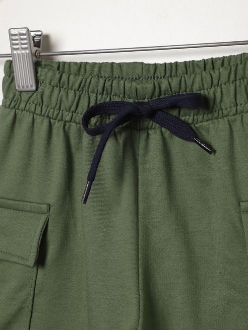 Bermuda Cargo Infantil Para Menino - VERDE