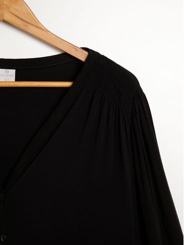 Camisa Plus Size Feminina PRETO