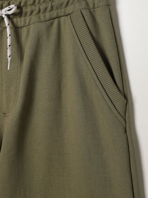 Bermuda Malha Gangster Plus Size Masculina VERDE