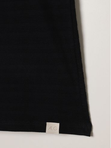 Camiseta Malha Wave Juvenil Para Menino - PRETO