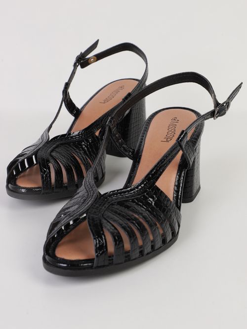 Sandália Huarache Mississipi Feminina PRETO
