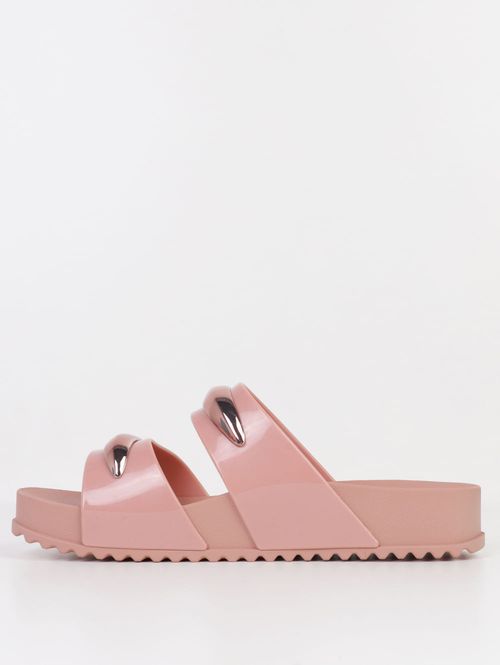 Chinelo Metal Zaxy Feminino NUDE