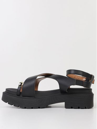 Sandália Tratorada Vizzano Feminina PRETO