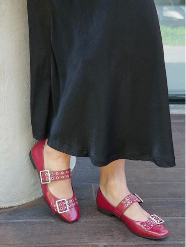 Sapatilha Fivelas Feminina BORDO