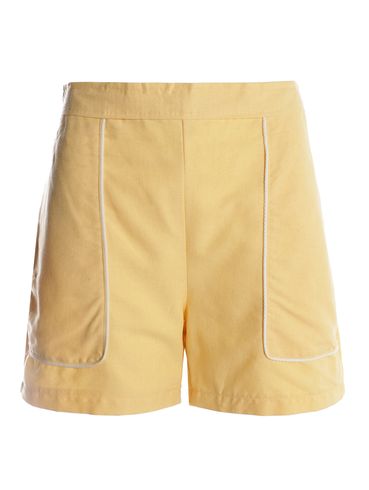 Short Frisado Feminino AMARELO
