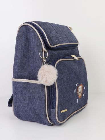 Mochila Maternidade Infantil Para Bebê - MARINHO