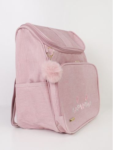 Mochila Maternidade Infantil Para Bebê - ROSA