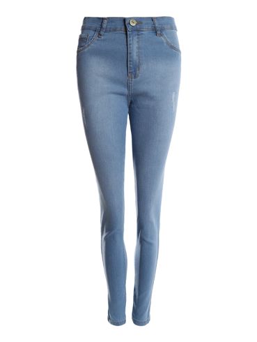 Calça Jeans Cigarrete Feminina AZUL