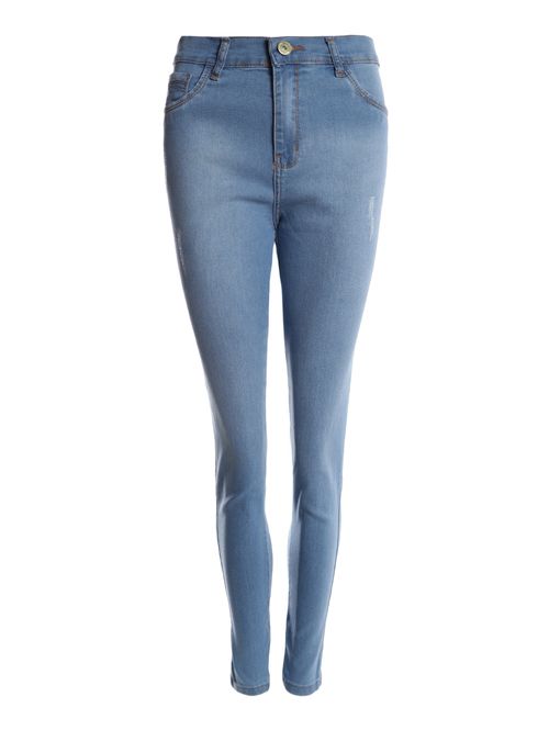 Calça Jeans Cigarrete Feminina AZUL