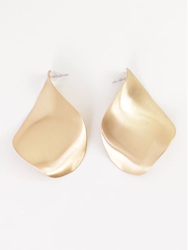 Brinco Orgânico Acetinado DOURADO