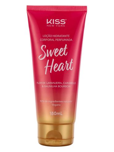 Loção Corporal Sweet Heart Kiss New York 180ml UNICO