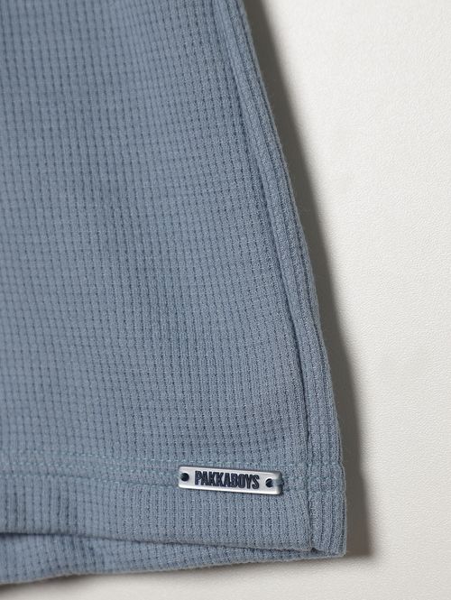 Bermuda Malha Infantil Para Menino - AZUL