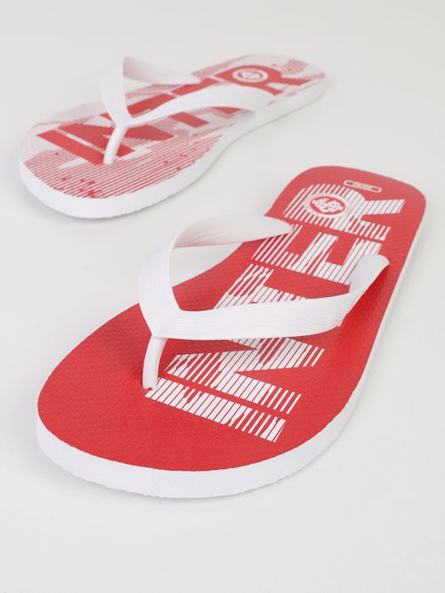 Chinelo Inter Masculino BRANCO/VERMELHO