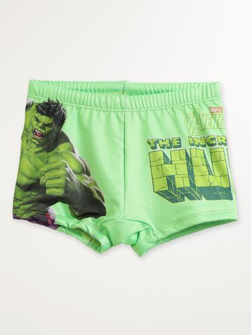 Sunga Boxer Avengers Infantil Para Menino - VERDE