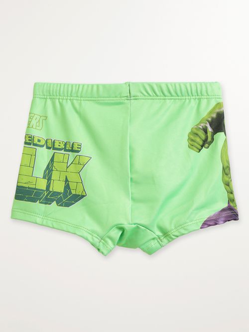 Sunga Boxer Avengers Infantil Para Menino - VERDE