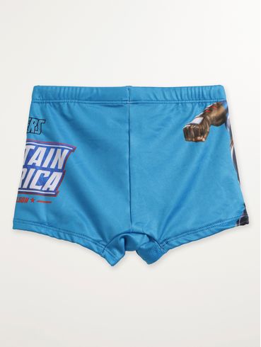 Sunga Boxer Avengers Infantil Para Menino - AZUL