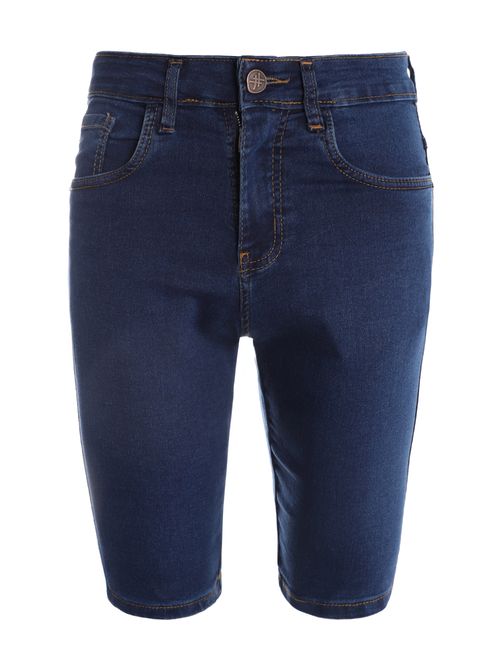 Bermuda Jeans Masculina AZUL