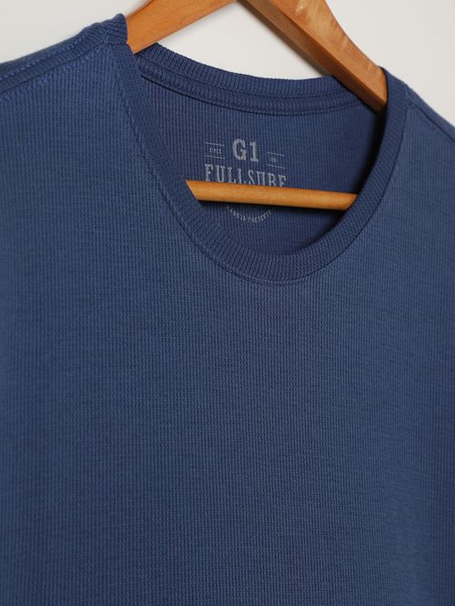 Camiseta Manga Curta Plus Size Masculina MARINHO